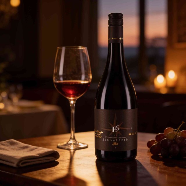 Flasche Ellermann-Spiegel Rotwein-Cuvée Simsalabim